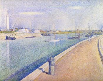 Georges Seurat : The Channel at Gravelines, Petit-Fort-Philippe